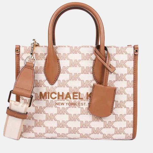 Signature Canvas & Leather - Satchel Crossbody Bag - Michael Kors - Modalova