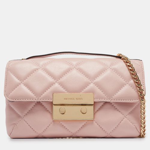 Quilted Leather Small Sloan Crossbody Bag - Michael Kors - Modalova