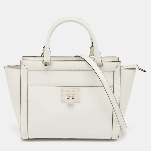 Leather Large Tina Tote - Michael Kors - Modalova