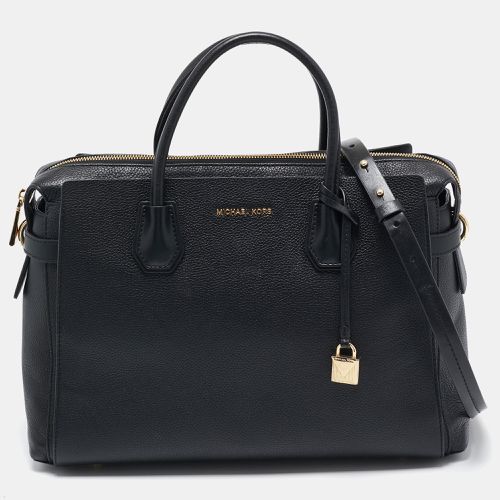 Leather Large Mercer Belted Satchel - Michael Kors - Modalova