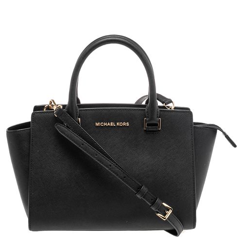 Leather Selma Satchel - Michael Kors - Modalova