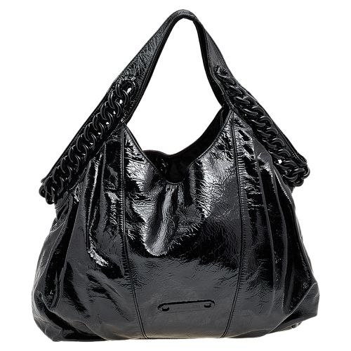 Patent Leather Chain Hobo - Michael Kors - Modalova