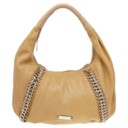 Leather ID Chain Hobo - Michael Kors - Modalova