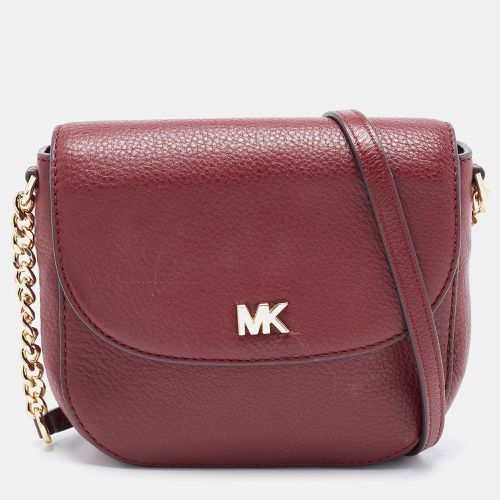 Leather Mott Crossbody Bag - Michael Kors - Modalova