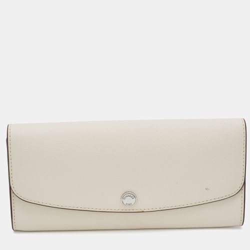 Off Leather Flap Continental Wallet - Michael Kors - Modalova