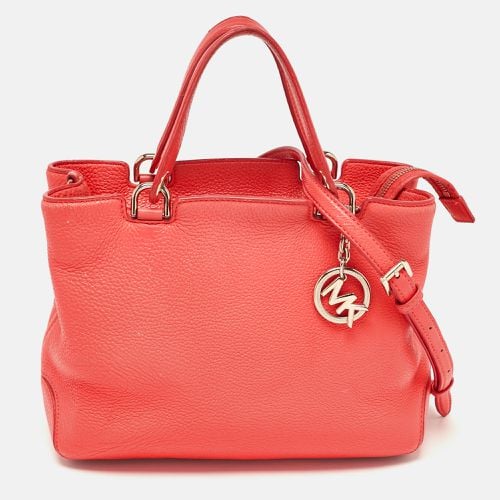 Soft Leather Anabelle Mid Zip Tote - MICHAEL Michael Kors - Modalova