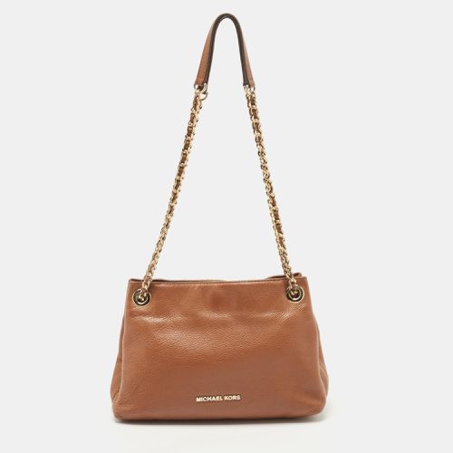 Leather Chain Shoulder Bag - MICHAEL Michael Kors - Modalova