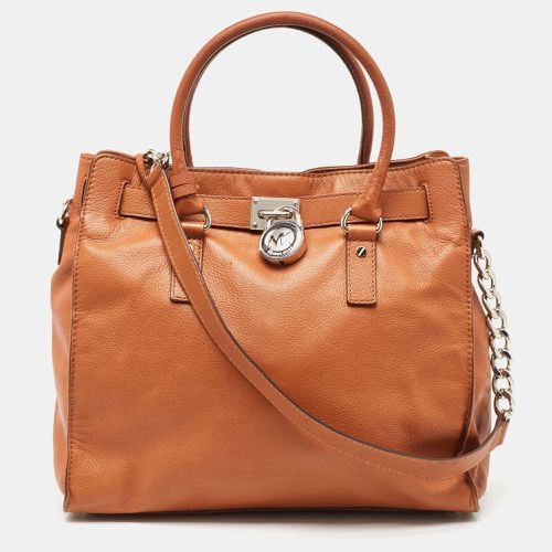 Leather Large North South Hamilton Tote - MICHAEL Michael Kors - Modalova