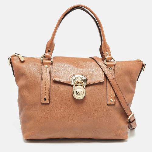 Leather Hamilton Satchel - MICHAEL Michael Kors - Modalova