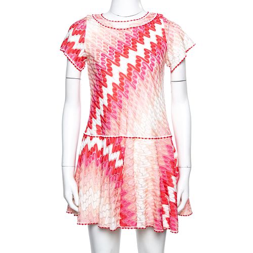 Patterned Knit Skater Dress US 10 - Missoni - Modalova