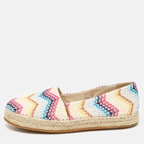 Knit Fabric Espadrilles Flat Size 38 - Missoni - Modalova