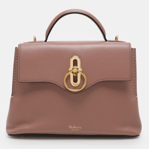 Nude Leather Mini Seaton Top Handle Bag - Mulberry - Modalova