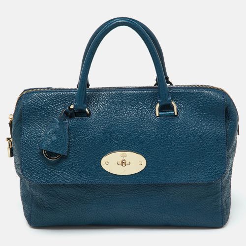 Leather Medium Del Rey Satchel - Mulberry - Modalova