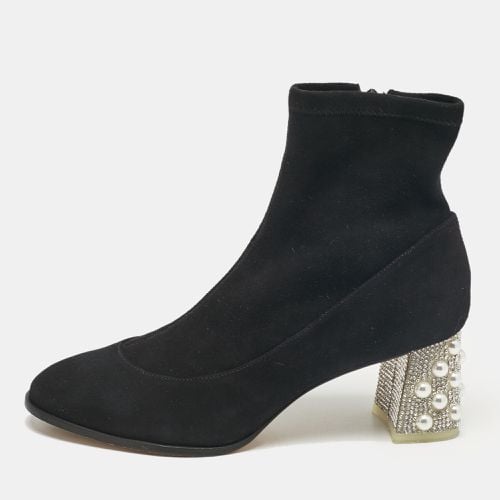 Suede Felicity Mid Ankle Boots Size 38 - Sophia Webster - Modalova