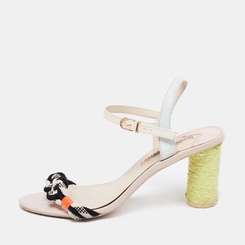 Leather And Patent Ankle Strap Sandals Size 39 - Sophia Webster - Modalova