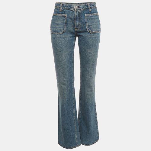 Saint Laurent Denim Wide Leg Jeans M Waist 29" - Saint Laurent Paris - Modalova