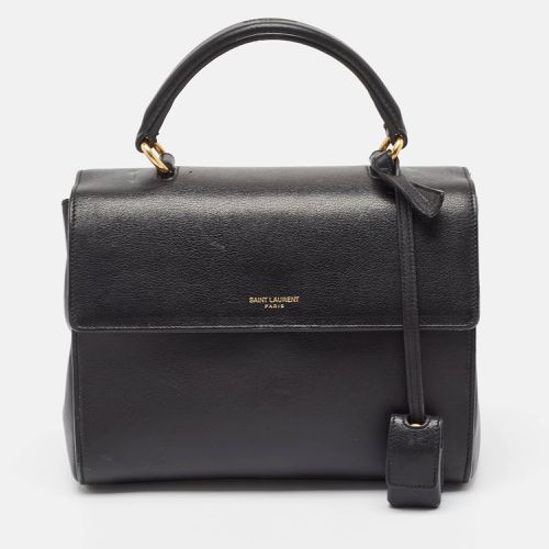 Saint Laurent Leather Small Moujik Top Handle Bag - Saint Laurent Paris - Modalova