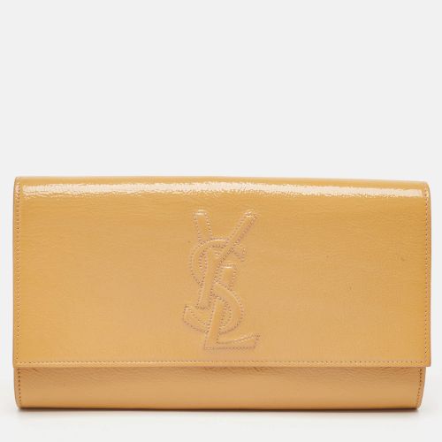 Saint Laurent Patent Leather Belle De Jour Clutch - Saint Laurent Paris - Modalova