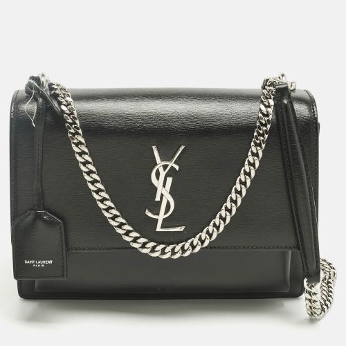 Saint Laurent Leather Medium Sunset Shoulder Bag - Saint Laurent Paris - Modalova