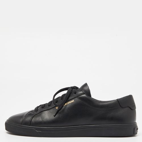 Saint Laurent Leather Andy Low Top Sneakers Size 39.5 - Saint Laurent Paris - Modalova