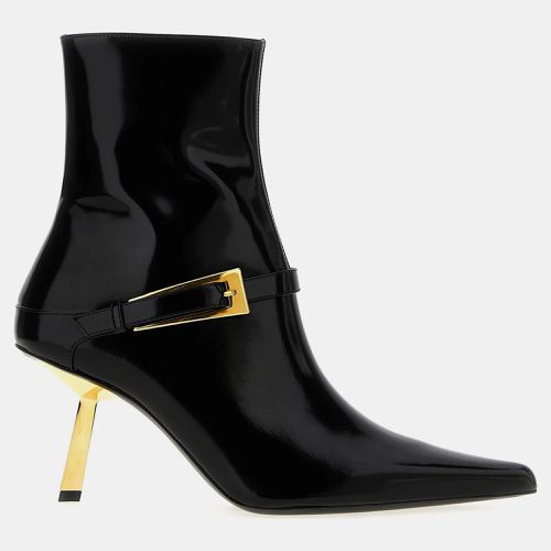 Saint Laurent Patent Leather Lee Ankle Boots EU 37 - Saint Laurent Paris - Modalova