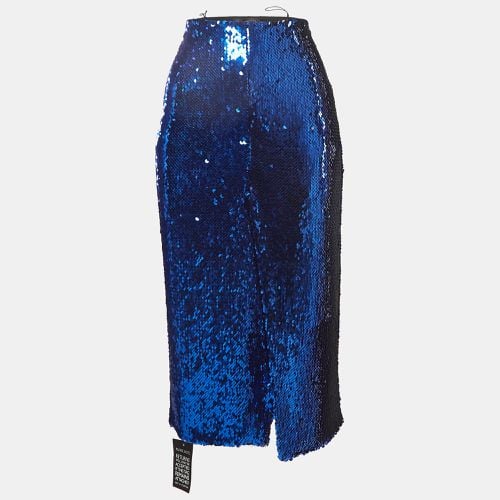 Royal Sequin Pencil Skirt M - Sally Lapointe - Modalova