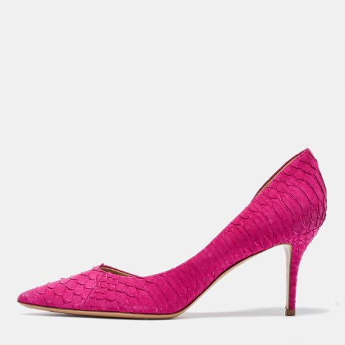 Python D'Orsay Pumps Size 40 - Salvatore Ferragamo - Modalova