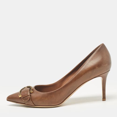 Leather Buckle Detail Pumps Size 38 - Salvatore Ferragamo - Modalova