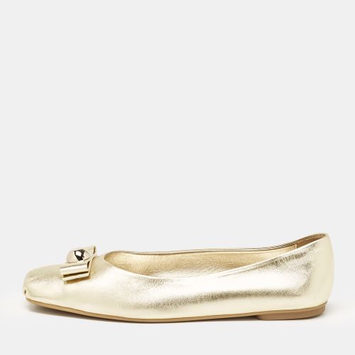 Leather Ballet Flats Size 40.5 - Salvatore Ferragamo - Modalova