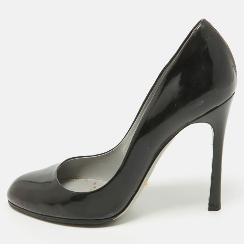 Patent Leather Round Toe Pumps Size 40 - Sergio Rossi - Modalova