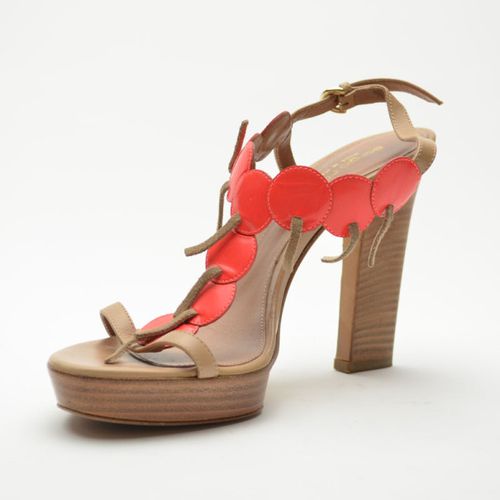 Cherry Platform Sandals Size 38.5 - Sergio Rossi - Modalova