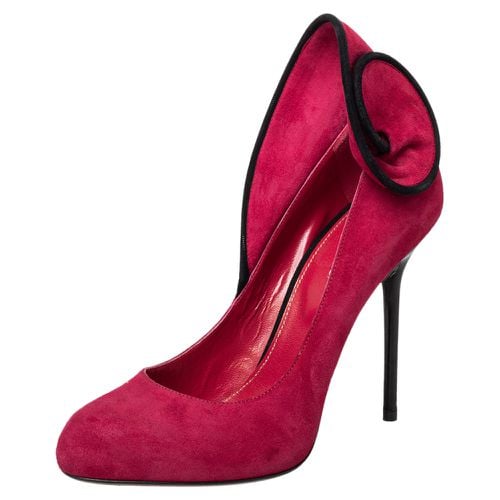 Suede Swirl Pumps Size 38 - Sergio Rossi - Modalova