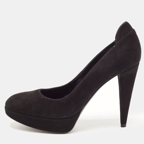 Suede Platform Pumps Size 39 - Sergio Rossi - Modalova