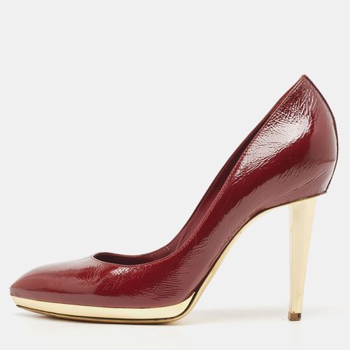 Patent Leather Platform Pumps Size 39.5 - Sergio Rossi - Modalova