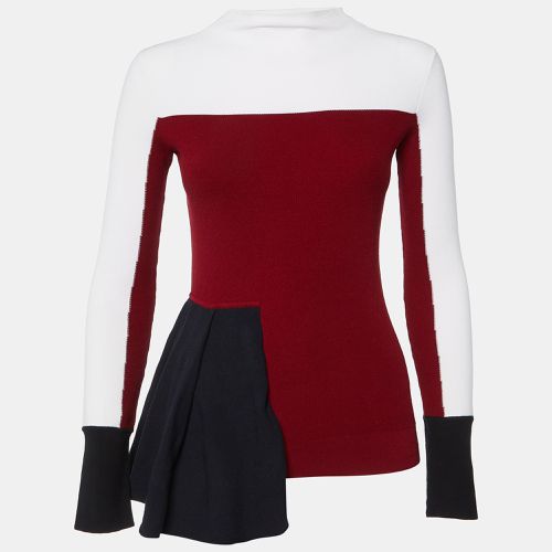 Multicolor Knit Pleat Detail Top S - Sportmax - Modalova