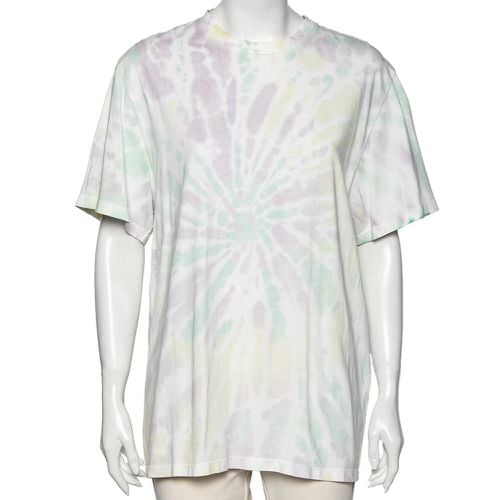 Multicolored Tie-Dye Printed Cotton Short Sleeve T-Shirt S - Stella McCartney - Modalova