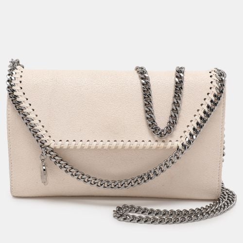 Faux Suede Falabella Chain Clutch - Stella McCartney - Modalova