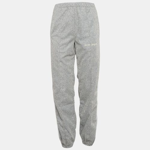 Glitter Lurex Knit Tape Trimmed Trackpants L - Palm Angels - Modalova