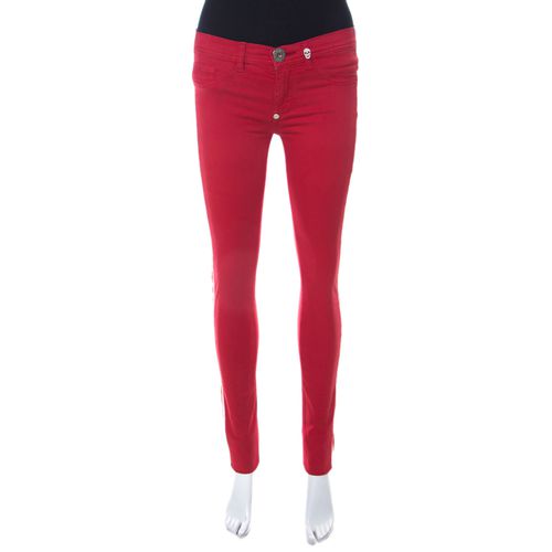 Devil's Food Stretch Cotton Jegging XS - Philipp Plein - Modalova