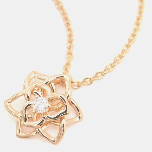 K Rose and Diamond Rose Pendant Necklace - Piaget - Modalova