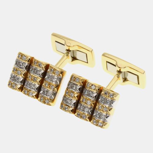 K Gold Diamond Cufflinks - Piaget - Modalova