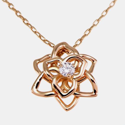 K Rose and Diamond Rose Pendant Necklace - Piaget - Modalova