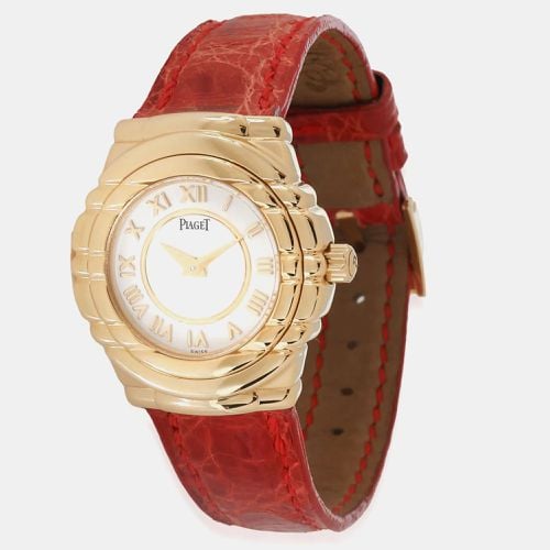 K Yellow Gold Tanagra 16033 Quartz Women's Wristwatch 24 mm - Piaget - Modalova