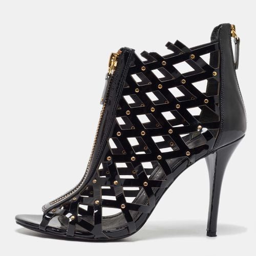 Patent Leather Studded Cage Sandals Size 41 - Pierre Balmain - Modalova