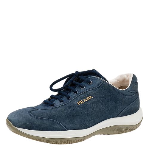 Suede Low Top Sneakers Size 36 - Prada Sport - Modalova