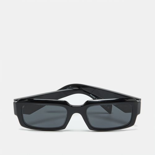 Black/ SPR27Z Symbole Rectangular Sunglasses - Prada - Modalova