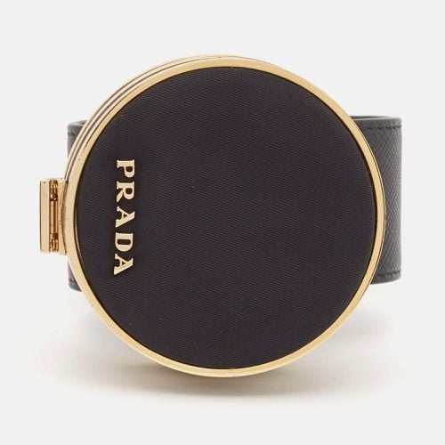 Saffiano Leather Fabric Tone Vanity Bracelet - Prada - Modalova