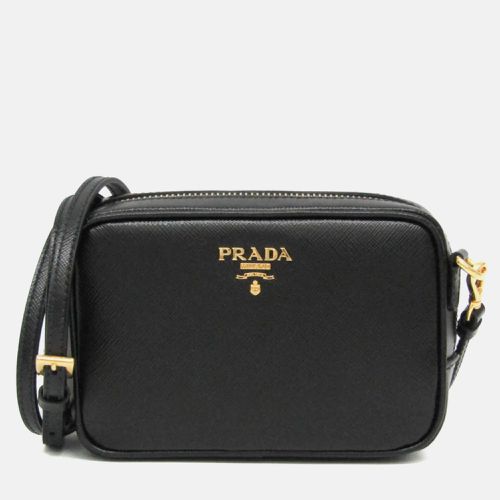 Leather Vitello Phenix Camera Bag - Prada - Modalova