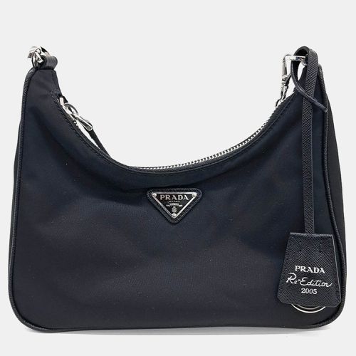 Re-Nylon Tesuto Chain Strap Hobo Bag - Prada - Modalova