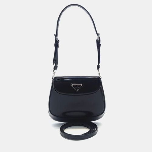 Cleo Brushed Mini Shoulder Bag - Prada - Modalova